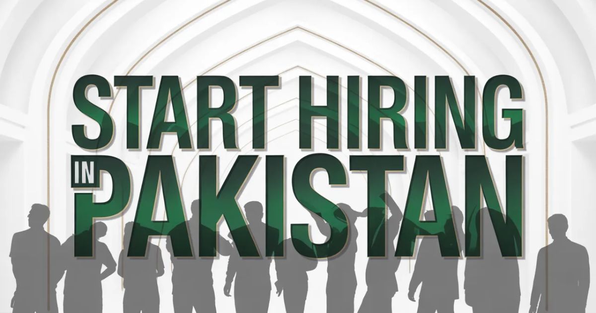 Start Hiring in Pakistan