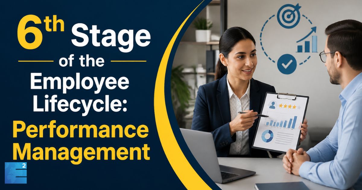 6th stage of the employee life cycle - performance management
